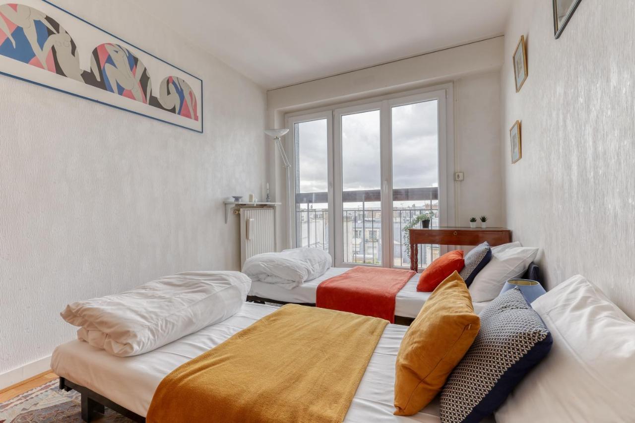 Large And Bright 2 Bdrs Flat With View - Paris 20 Apartment Екстериор снимка