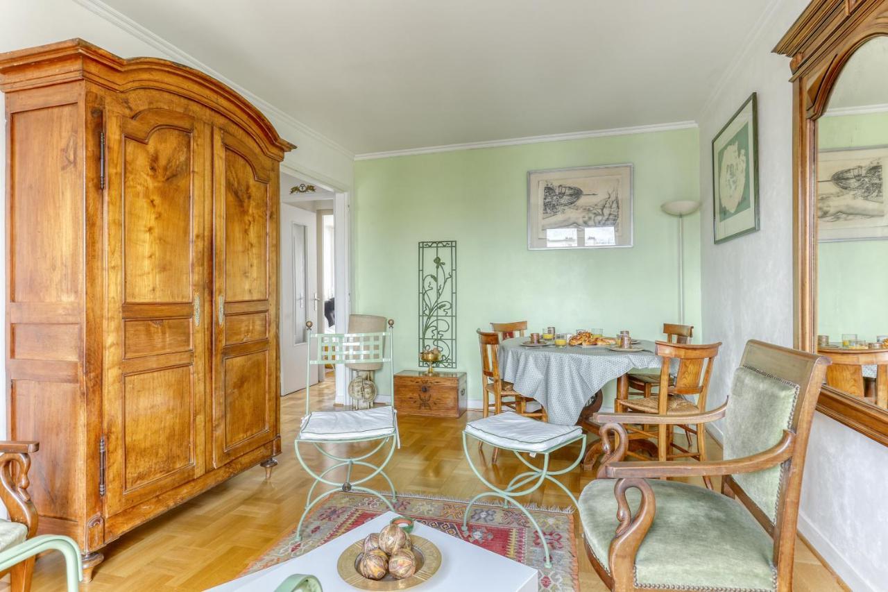Large And Bright 2 Bdrs Flat With View - Paris 20 Apartment Екстериор снимка