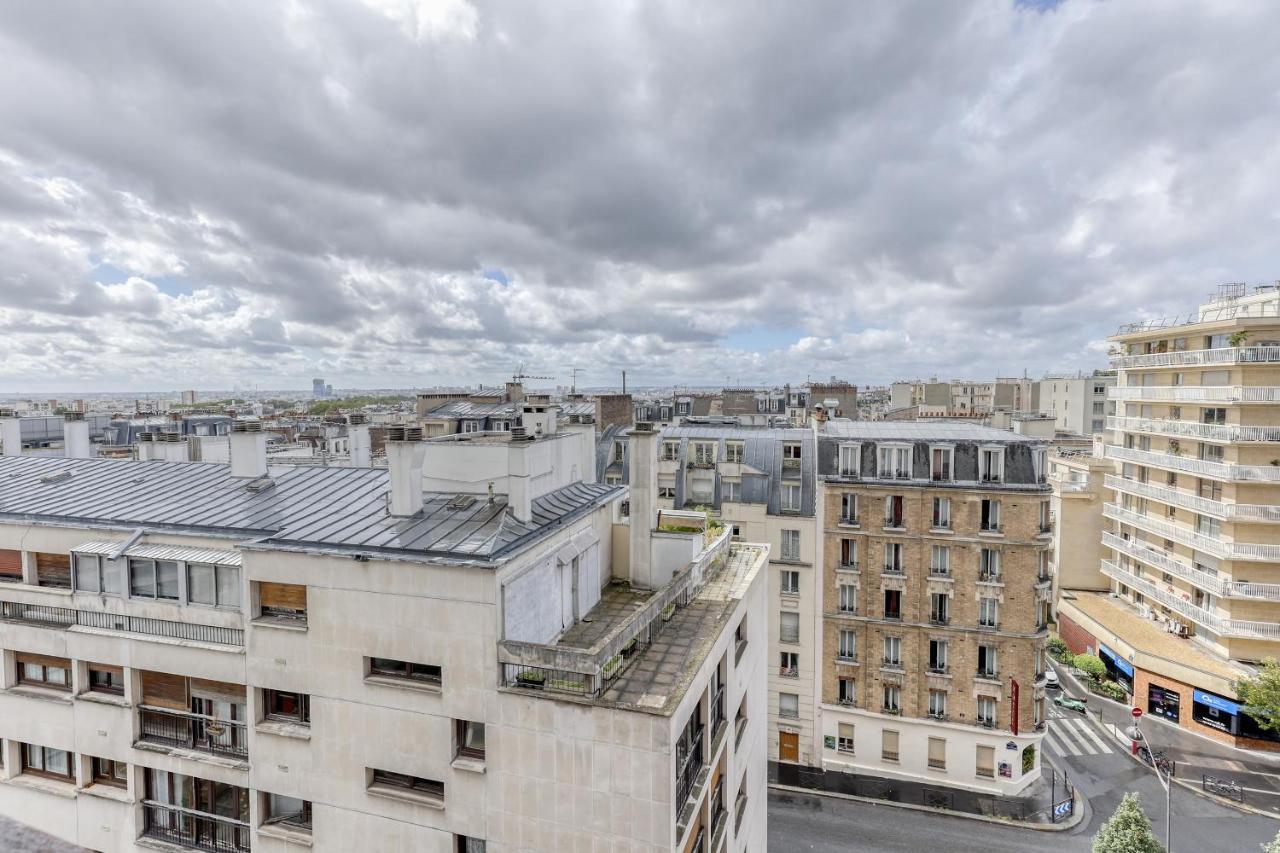 Large And Bright 2 Bdrs Flat With View - Paris 20 Apartment Екстериор снимка